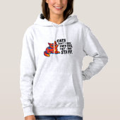 Funny Cat Quote Hoodie パーカ (正面)