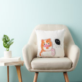 Funny cat series pillow クッション (椅子)
