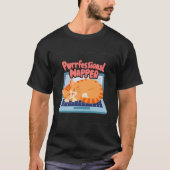 Funny Cat Shirt – Purrfessional Napper  Tシャツ (正面)