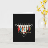 Funny Catch Ya Later Fishing Lure Angler Fisherman カード (黄色い花)