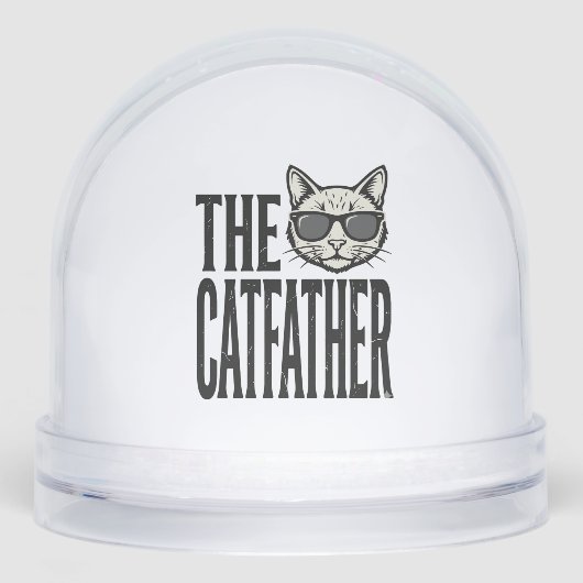 Funny Catfather Vintage Cat Quote Graphic Shirt_1 (正面)