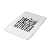 Funny Catfather Vintage Cat Quote Graphic Shirt_1 バスマット (アングル)