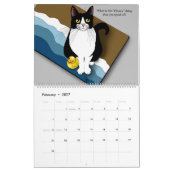 Funny Cats Humour Calendar 2026 カレンダー (2月 2027)