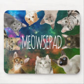 Funny Cats | Meowsepad Cute Cat Breeds Mouse Pad マウスパッド (正面)