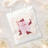 Funny Cats Purrfect Birthday Party フェイバーバッグ (クリップ留めされた状態)