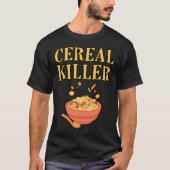 Funny Cereal killer Halloween Costume Tシャツ (正面)