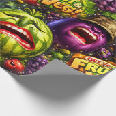 Funny character wrapping paper ラッピングペーパー (角)