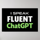 Funny ChatGPT ポスター (正面)