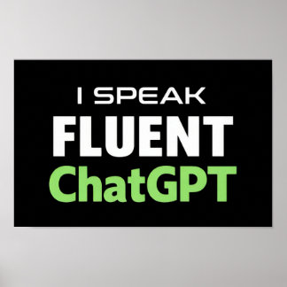 Funny ChatGPT ポスター