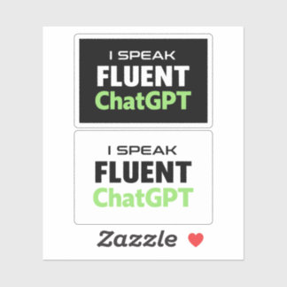 Funny ChatGPT Stickers シール