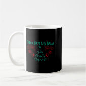 Funny Check Out My Christmas Ornaments T Shirt コーヒーマグカップ (左)