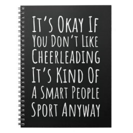 Funny Cheer Gift For Team Cheerleading Cheerleader ノートブック