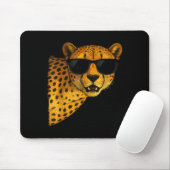 Funny Cheetah Art For Men Women Kids Animal Safari マウスパッド (マウス)