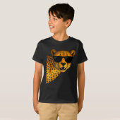 Funny Cheetah Art For Men Women Kids Animal Safari Tシャツ (正面フル)