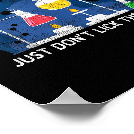 Funny Chemist Chemistry Is Like Cooking Science Ne ポスター (角)