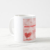 Funny Chemistry Valentine's Mug コーヒーマグカップ (正面左)