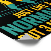 Funny Chess Dad Like Normal Dad Three Moves Ahead  ポスター (角)