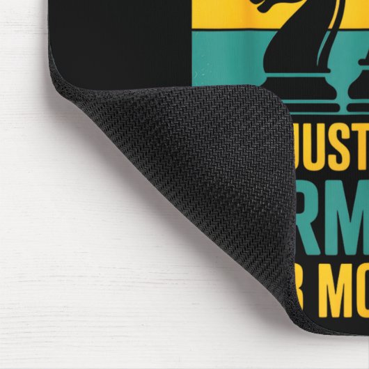 Funny Chess Dad Like Normal Dad Three Moves Ahead  マウスパッド (コーナー)