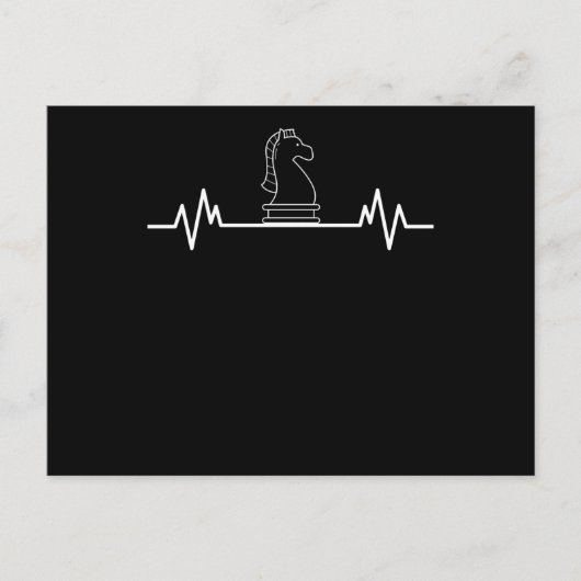 Funny Chess Piece Chess Player Fun Chess Game Gift ポストカード (正面)