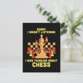 Funny Chess Quote Gift for Chess Players & Lovers ポストカード (スタンド正面)