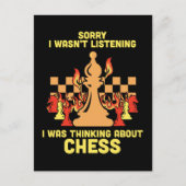 Funny Chess Quote Gift for Chess Players & Lovers ポストカード (正面)