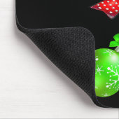 Funny Chest Nuts Chestnuts Matching Family Christm マウスパッド (コーナー)