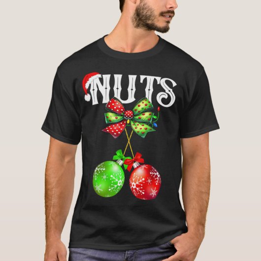 Funny Chest Nuts Chestnuts Matching Family Christm Tシャツ (正面)