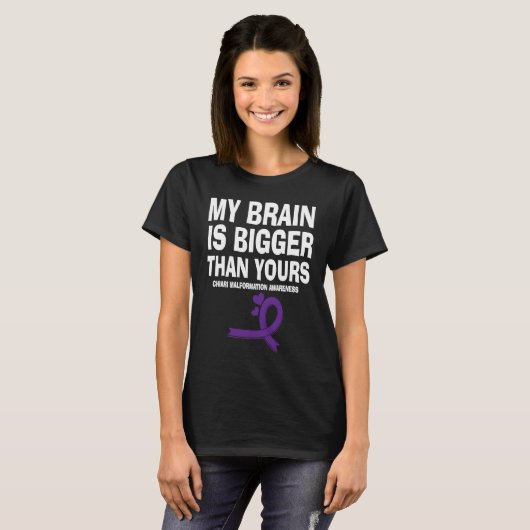 Funny Chiari Malformation Awareness Tシャツ (正面フル)