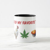 FUNNY CHICKEN マグカップ (中央)