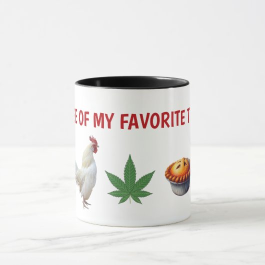 FUNNY CHICKEN マグカップ (中央)