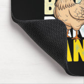 Funny Chicken Banana Dance Meme For Kids &amp; Adu マウスパッド (コーナー)