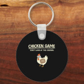 Funny Chicken Game Design Ltd Uni Chicken Game_ Do キーホルダー (正面)