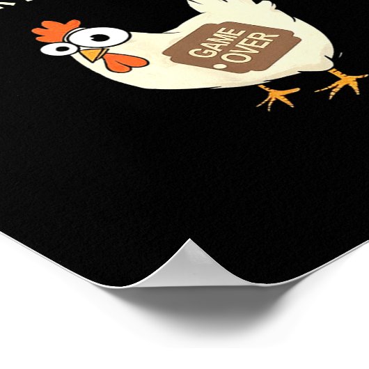 Funny Chicken Game Design Ltd Uni Chicken Game_ Do ポスター (角)