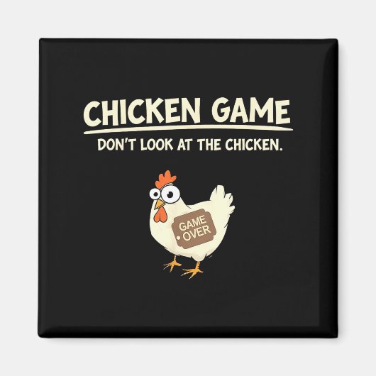 Funny Chicken Game Design Ltd Uni Chicken Game_ Do マグネット (正面)