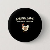 Funny Chicken Game Design Ltd Uni Chicken Game_ Do 缶バッジ (正面)