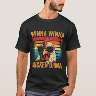 Funny Chicken Joke Hens Smallholder Homesteader  Tシャツ