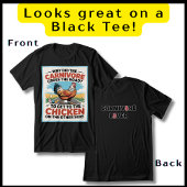 Funny chicken pun carnivore ketovore keto diet トライブレンドTシャツ
