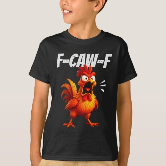 Funny Chicken Quote Rooster Humor Saying Men Women Tシャツ (正面)