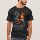 Funny Chicken Quote  Tシャツ (正面)