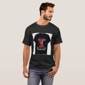 Funny Chicken Stop Asking Why I Crazy Chickens  Tシャツ (正面フル)
