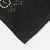 Funny Chicken Ugly Christmas Sweater Holiday Desig フリースブランケット (角)