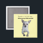 FUNNY CHIHUAHUA  マグネット<br><div class="desc">Great gift for any ex!</div>