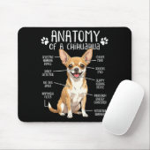 Funny Chihuahua Anatomy Of A Chihuahua Dog Owner P マウスパッド (マウス)