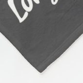 Funny Chihuahua Just A Girl フリースブランケット (角)