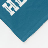 Funny Chingedy Ching Hee Haw Santa Merry Christmas フリースブランケット (角)