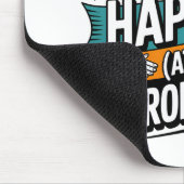 Funny Chiropractic Quote Spine Crack Humor マウスパッド (コーナー)