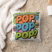 Funny Chiropractor Pop Sound Gift クッション (ブランケット)