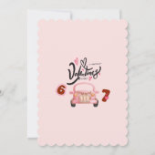 Funny Chocolate Lover Quote Valentine's Day Greeti シーズンカード (裏面)