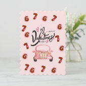 Funny Chocolate Lover Quote Valentine's Day Greeti シーズンカード (スタンド正面)