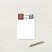 Funny Chopin Liszt "Shopping List"  ポストイット (デスク上)